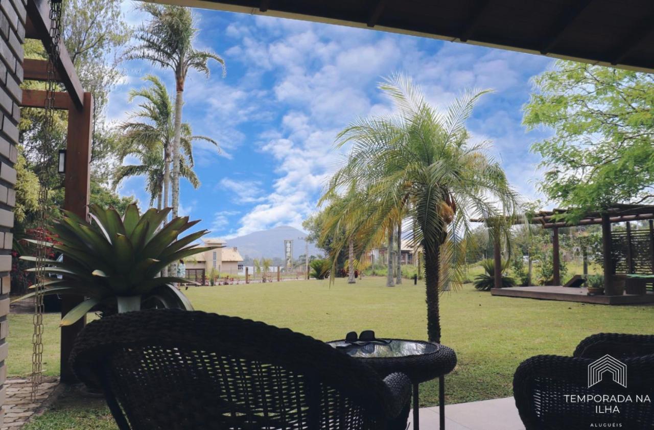 Casa De Praia No Rosa - Vista Para Lagoa De Ibiraquera Imbituba Kültér fotó